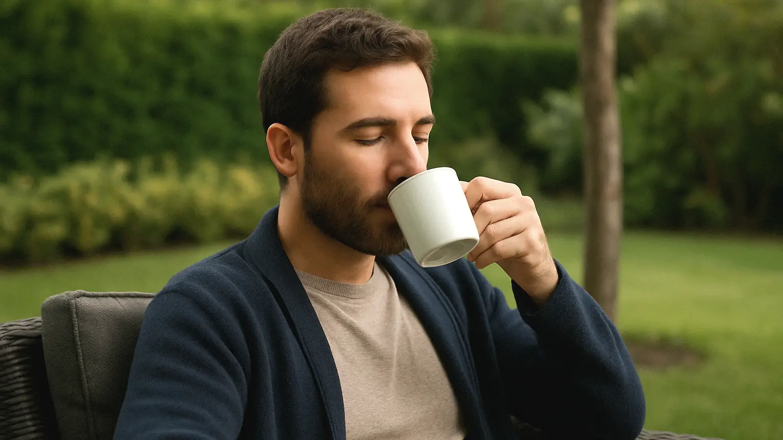 Bonjour café, énergie durable naturelle sans crash